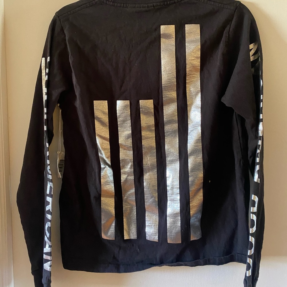 NWT Good American Long Sleeve Logo TShirt